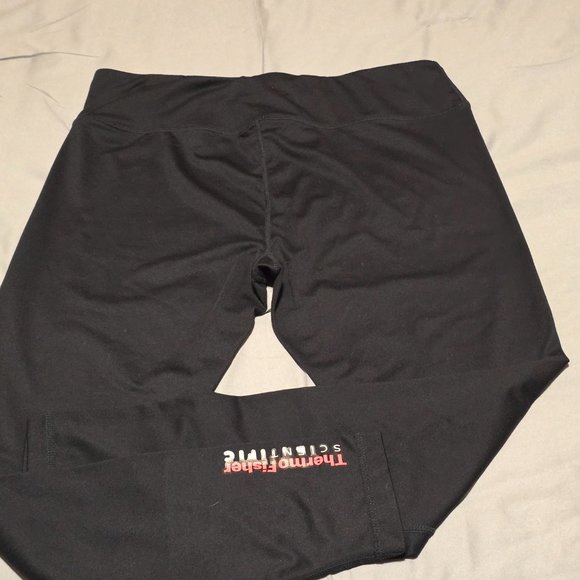 Women's Black Sport Leggings - Picture 4 of 4